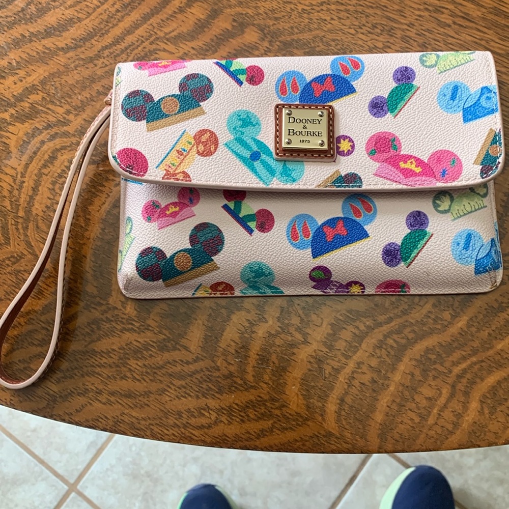 Disney Dooney and Bourke Princess Ear Hat wristlet